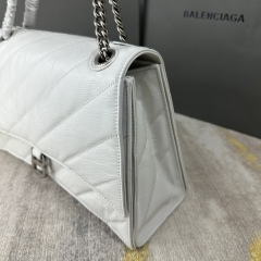 BALENCIAGA LE CRUSH medium chain strap bag