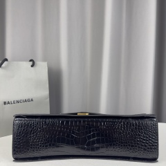 BALENCIAGA LE CRUSH large chain strap bag