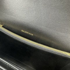 BALENCIAGA LE CRUSH medium chain strap bag