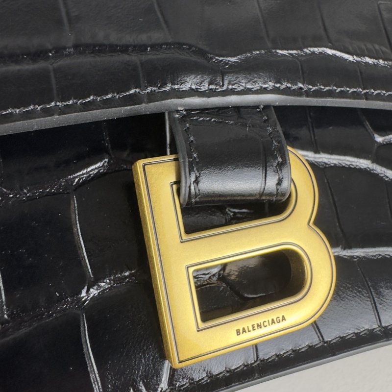 BALENCIAGA LE CRUSH large chain strap bag