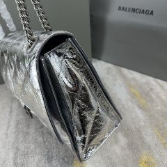 BALENCIAGA LE CRUSH medium chain strap bag