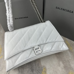 BALENCIAGA LE CRUSH medium chain strap bag