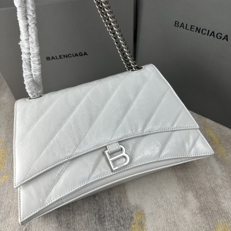 BALENCIAGA LE CRUSH medium chain strap bag