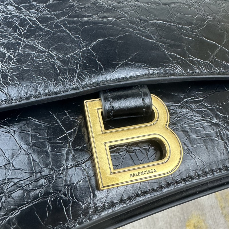 BALENCIAGA LE CRUSH medium chain strap bag