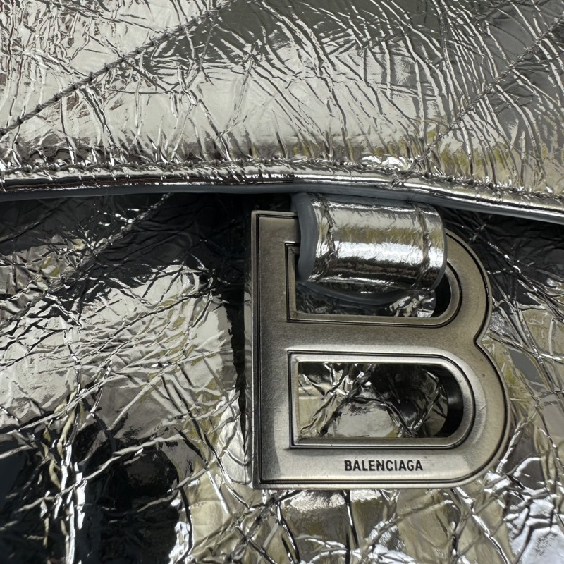 BALENCIAGA LE CRUSH medium chain strap bag