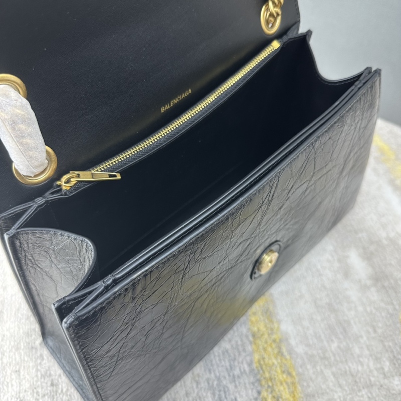 BALENCIAGA LE CRUSH medium chain strap bag