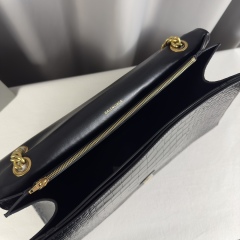 BALENCIAGA LE CRUSH large chain strap bag