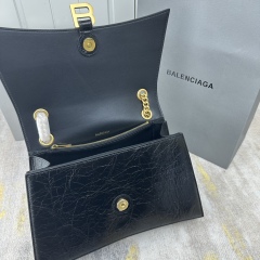 BALENCIAGA LE CRUSH medium chain strap bag