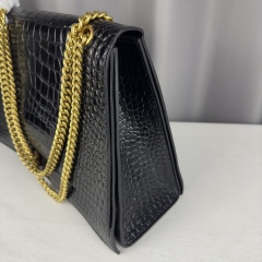 BALENCIAGA LE CRUSH large chain strap bag