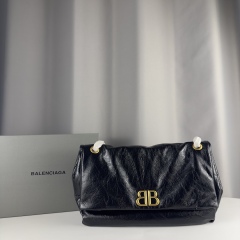 BALENCIAGA  MONACO Medium Chain Bag