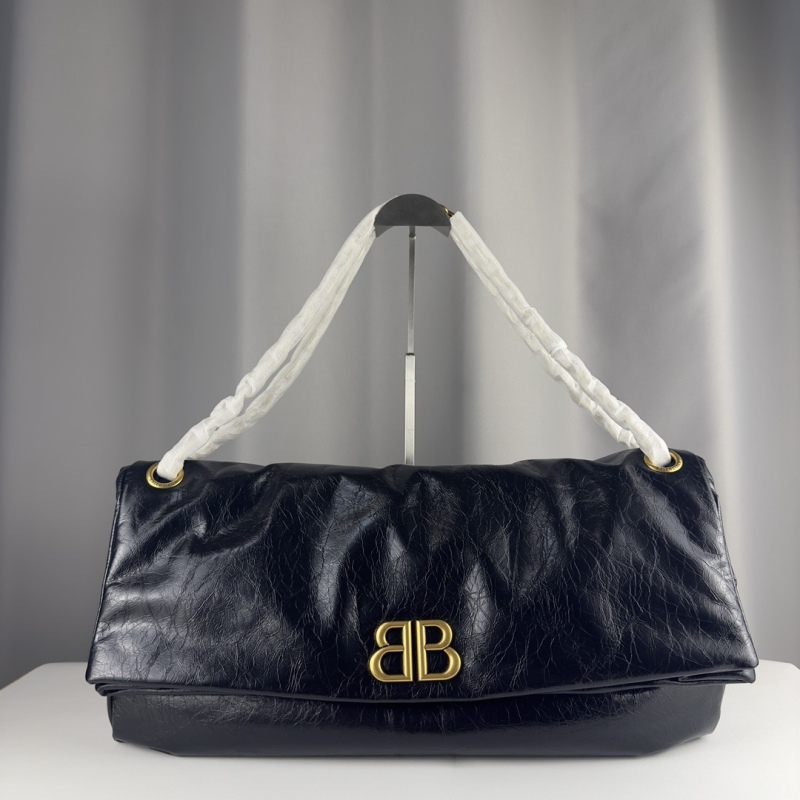 BALENCIAGA  MONACO large chain strap bag