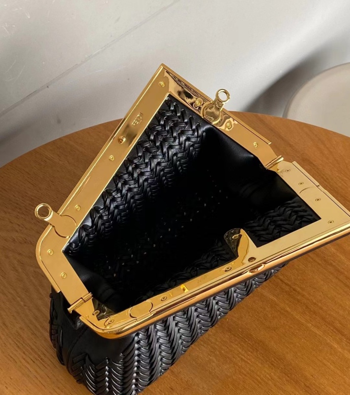 FENDI First small woven handbag