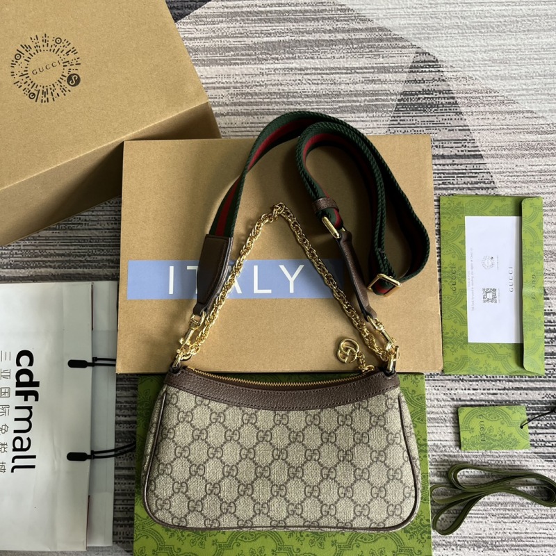GUCCI Ophidia series small handbag (with shoulder straps)