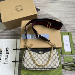 GUCCI Ophidia series small handbag (with shoulder straps)