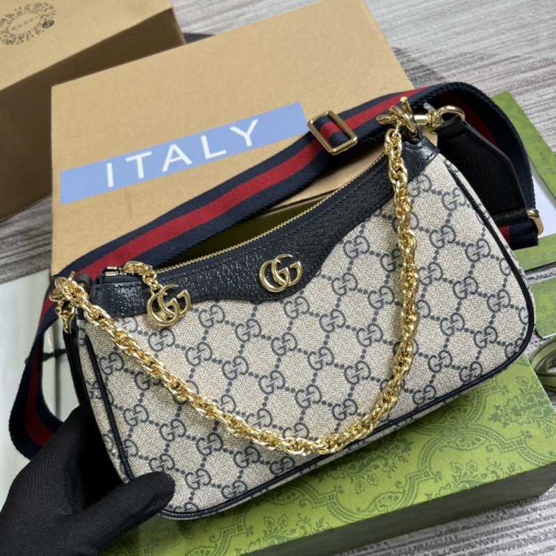 GUCCI Ophidia series small handbag (with shoulder straps)
