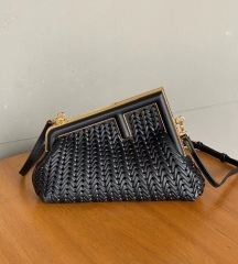 FENDI First small woven handbag