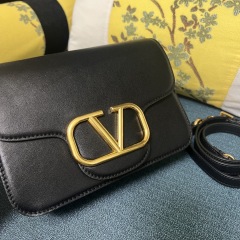 VALENTINO LOCÒ calf leather handbag