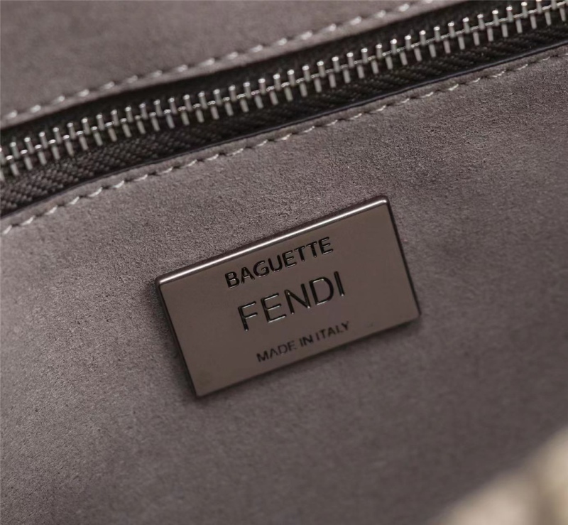 FENDI Baguette medium to long chain handbag
