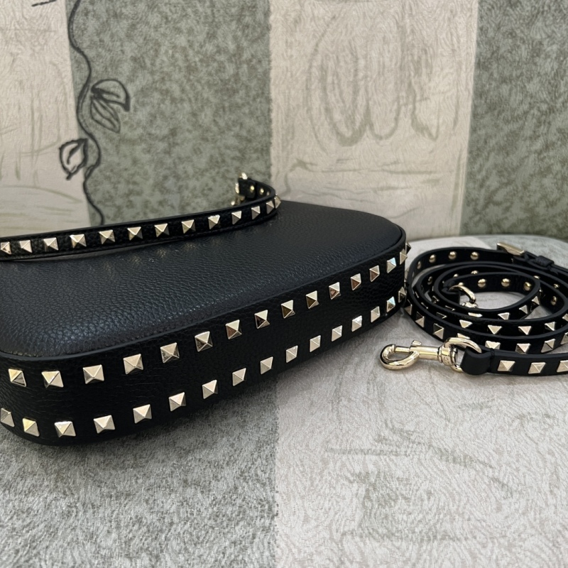 VALENTINO ROCKSTUD Small HOBO Handbag