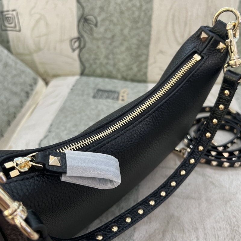 VALENTINO ROCKSTUD Small HOBO Handbag