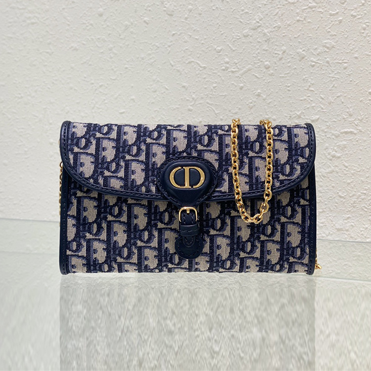 DIOR BOBBY EAST-WEST Chain-Handle Bag