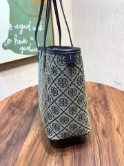 TORY BURCH T MONOGRAM Small Zipper Tote Bag
