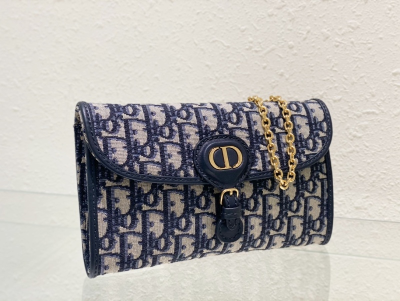 DIOR BOBBY EAST-WEST Chain-Handle Bag