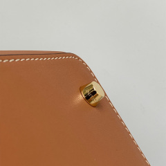 CELINE CONTA Cow Leather Handbag