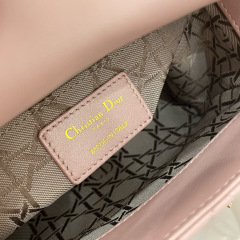 Mini  Lady Dior Sheep leather Handbag