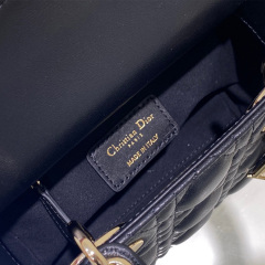 Mini  Lady Dior Sheep leather Handbag
