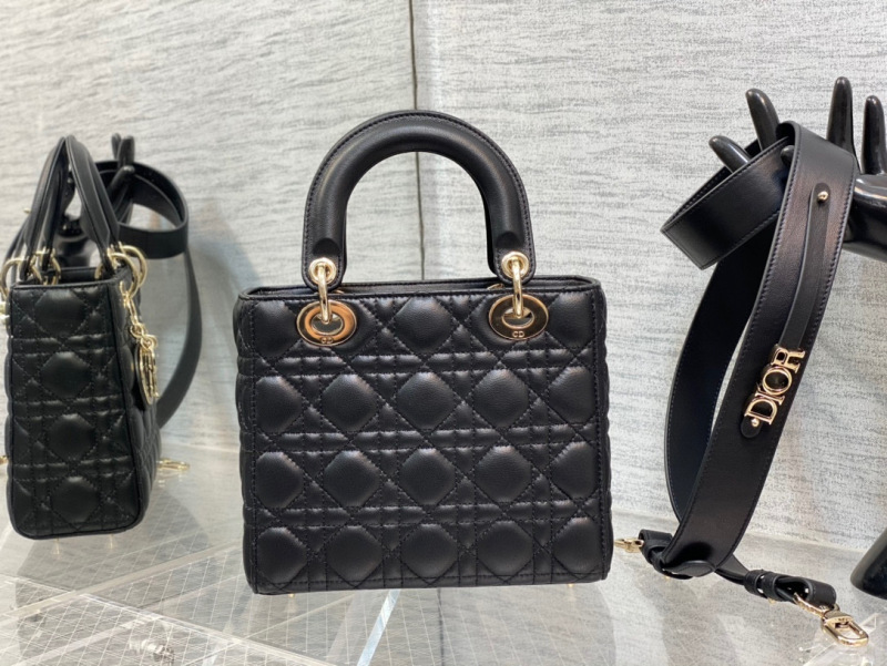 Small Size Lady Dior My ABCDior Sheep leather Handbag 20CM