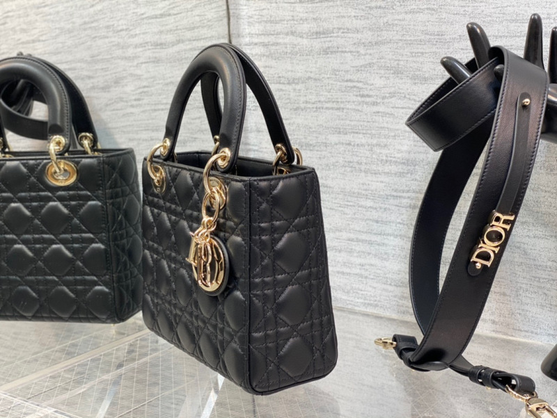 Small Size Lady Dior My ABCDior Sheep leather Handbag 20CM