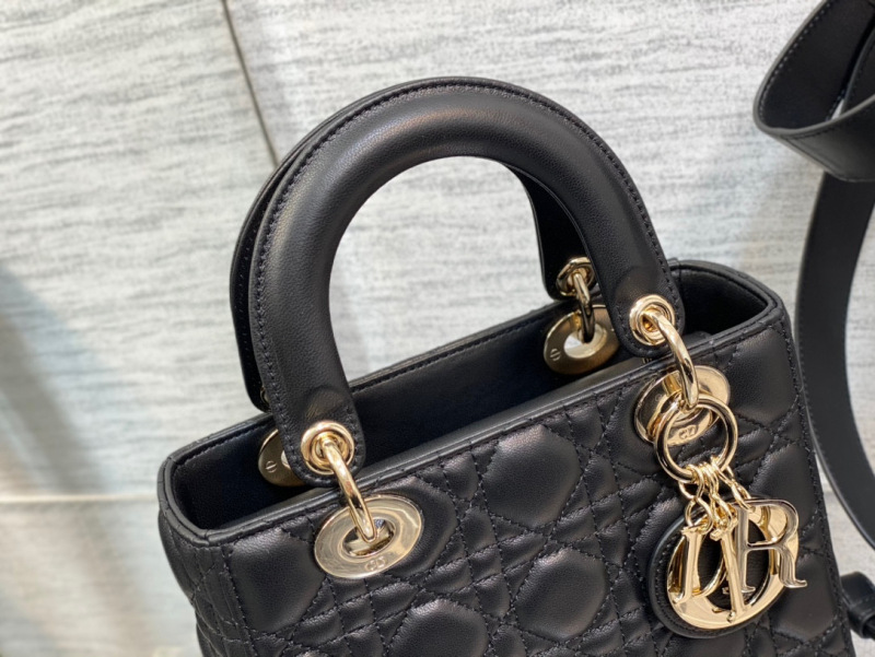 Small Size Lady Dior My ABCDior Sheep leather Handbag 20CM