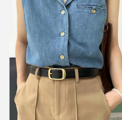 Celine TRIOMPHE medium logo printed belt