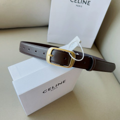 Celine TRIOMPHE medium logo printed belt