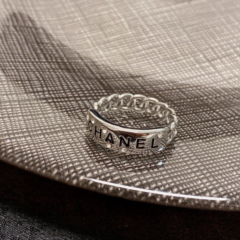 Chanel Double C series ring