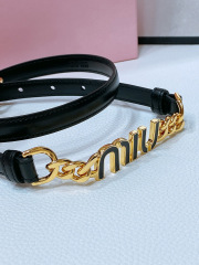 MIU MIU Badge Belt