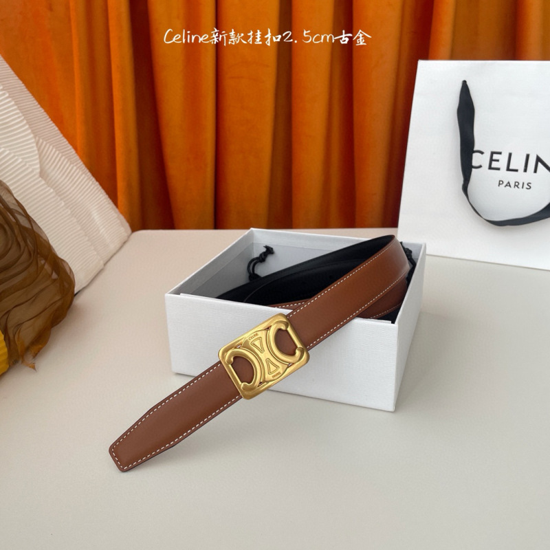 Celine New Waist Belt 25mm