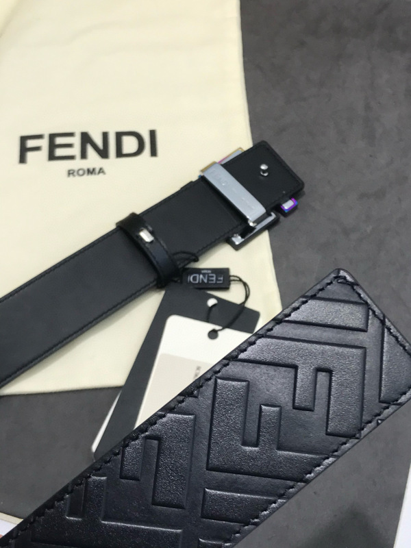 Fendi pattern Belt 38mm