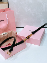 MIU MIU Badge Belt