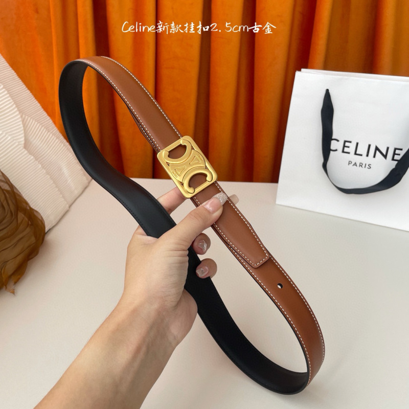 Celine New Waist Belt 25mm