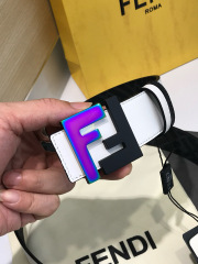 Fendi pattern Belt 38mm