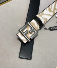 Fendi pattern Belt 38mm