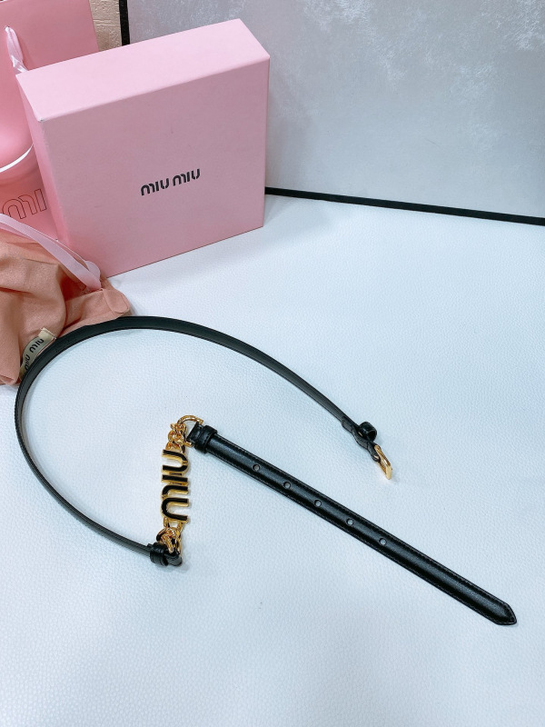 MIU MIU Badge Belt