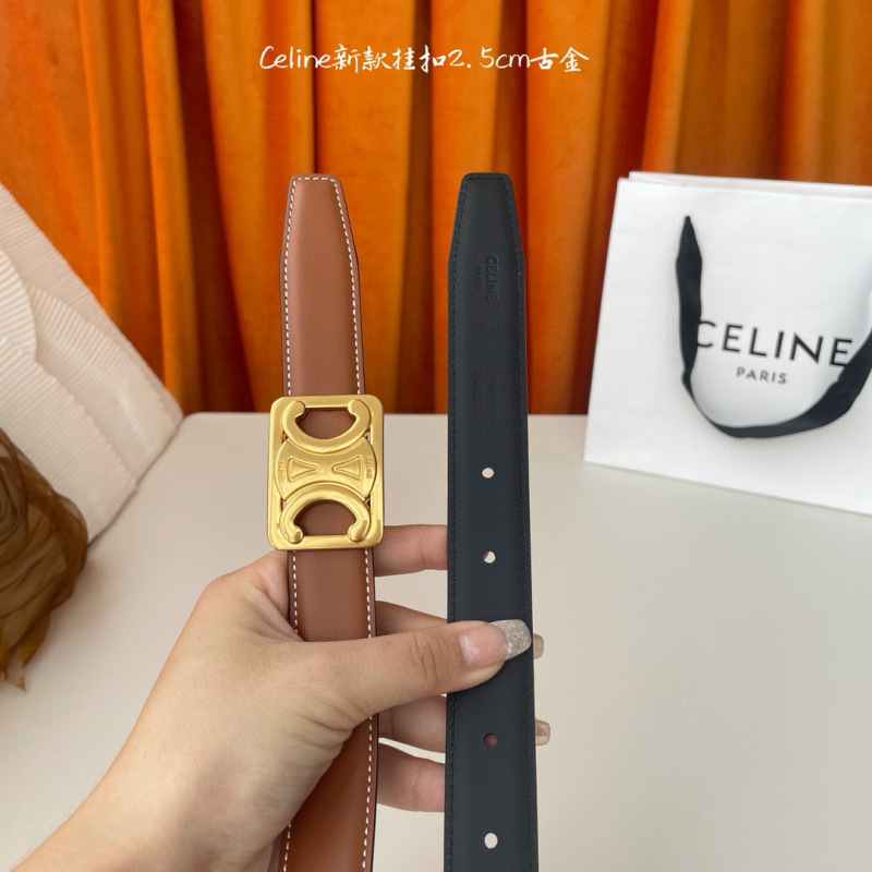 Celine New Waist Belt 25mm