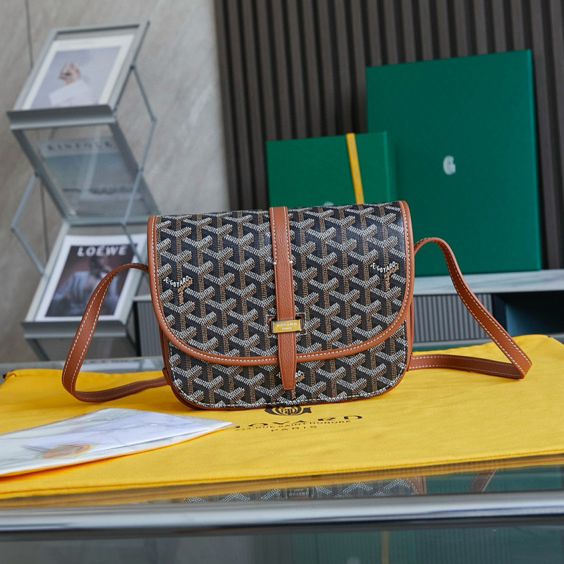 GOYARD BELVEDERE Small Messenger Bag