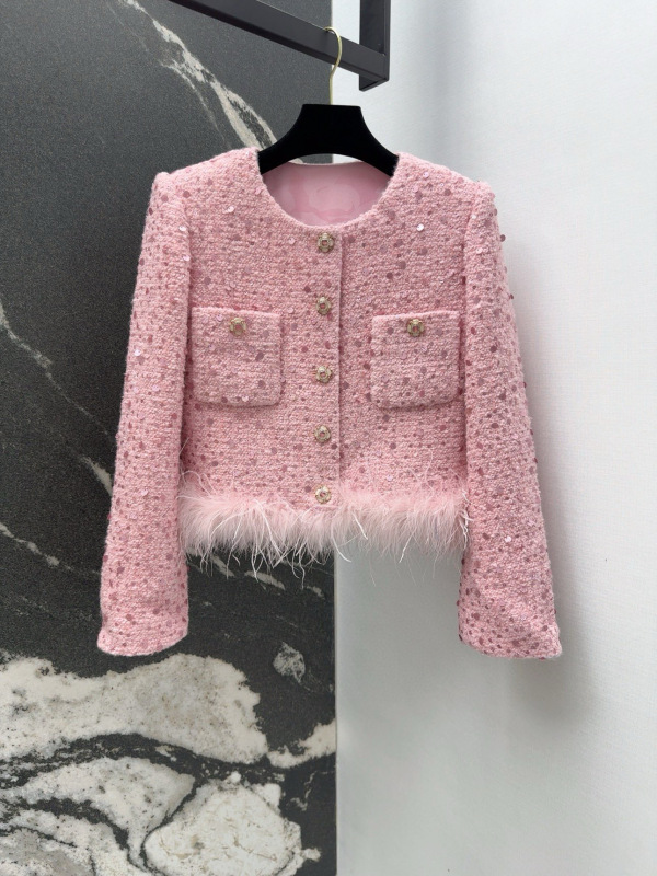 CHANEL Woven Tweed Jacket