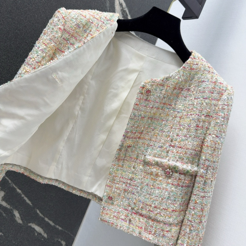 CHANEL Woven Tweed Jacket