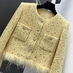 CHANEL Woven Tweed Jacket