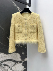 CHANEL Woven Tweed Jacket